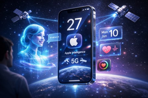 تسريبات iOS 27 تبدأ مبكراً: سيري تتحول لشات بوت ودعم إنترنت فضائي 5G
