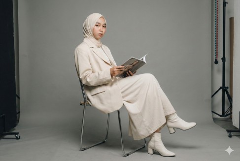 Minimalist Professional Studio Portrait