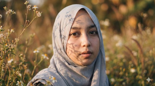 Golden Hour Floral Mood