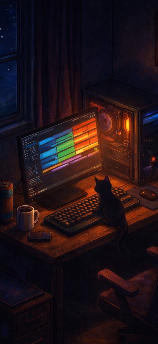 ليلة كود هادئة